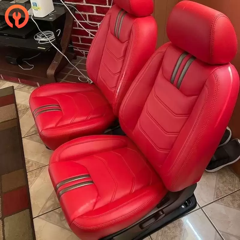 1995-2000 CHEVY RED BUCKET SEATS